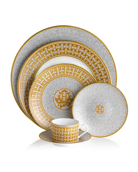 hermes dinner set replica|hermes plate collection.